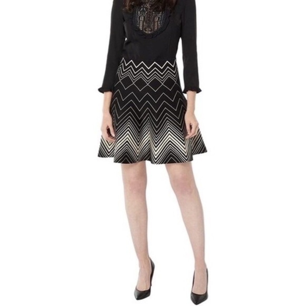 Heavy Knit Swing Skirt by MAX Studio, Small